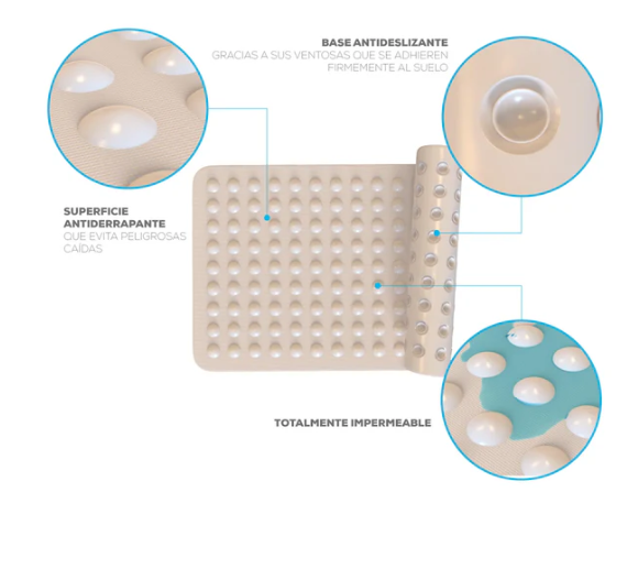Alfombra de Baño Absorbente y Antideslizante ✨ Mara Shop Ve