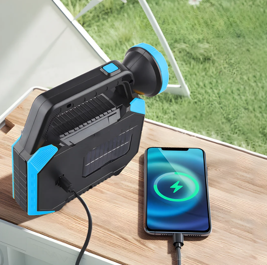 TitanSolar X5: Linterna Solar y Power Bank | Mara Shop