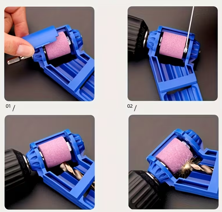DrillMaster Sharp-X: Afilador de Brocas Portátil