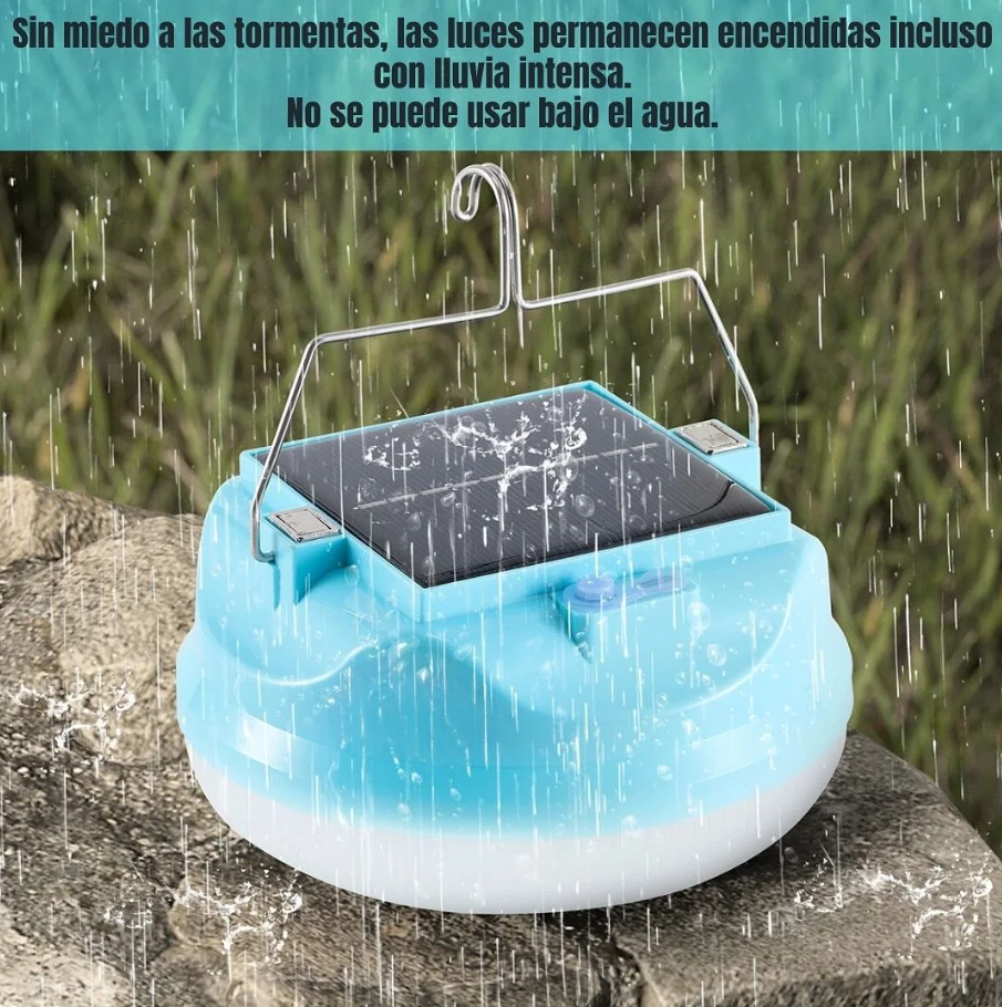 SolarTitan 200W: Bombillo Solar de Alta Potencia