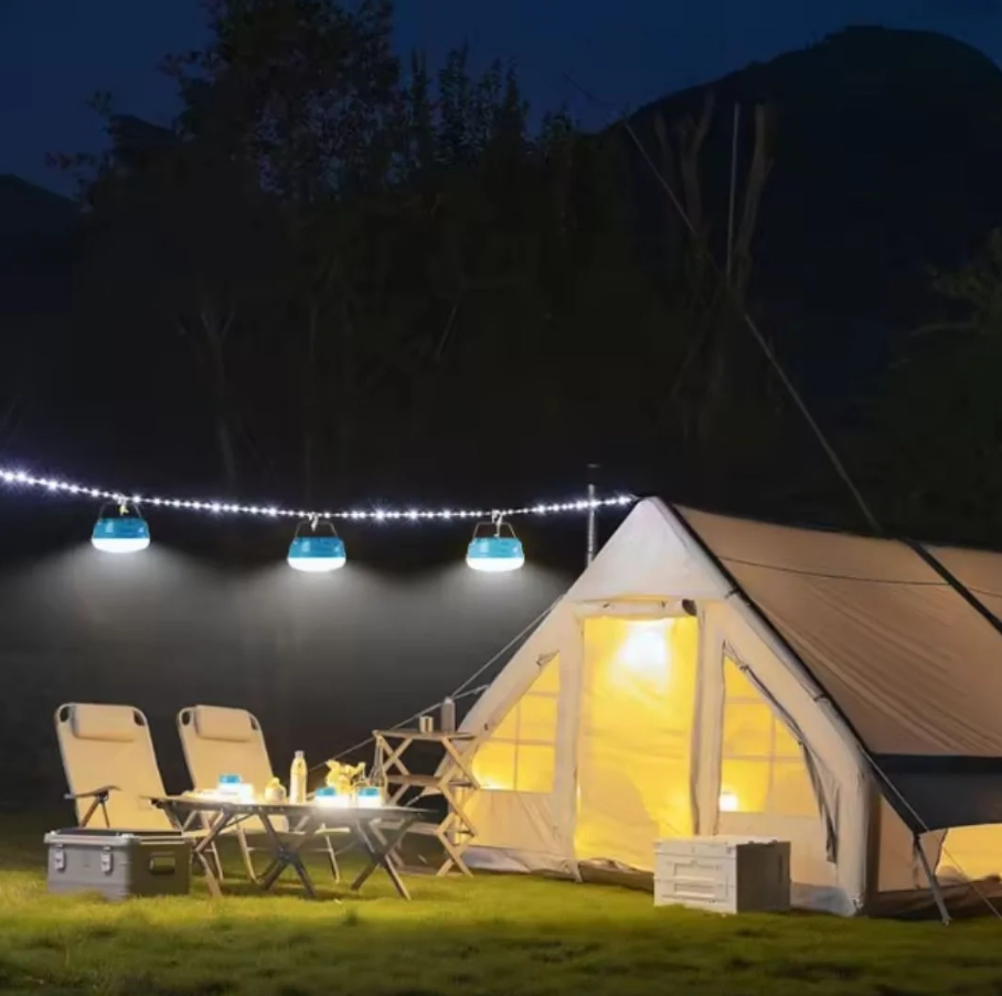 SolarTitan 200W: Bombillo Solar de Alta Potencia