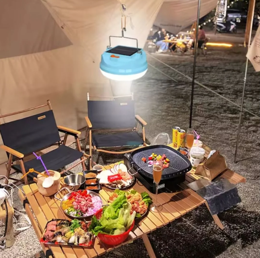 SolarTitan 200W: Bombillo Solar de Alta Potencia