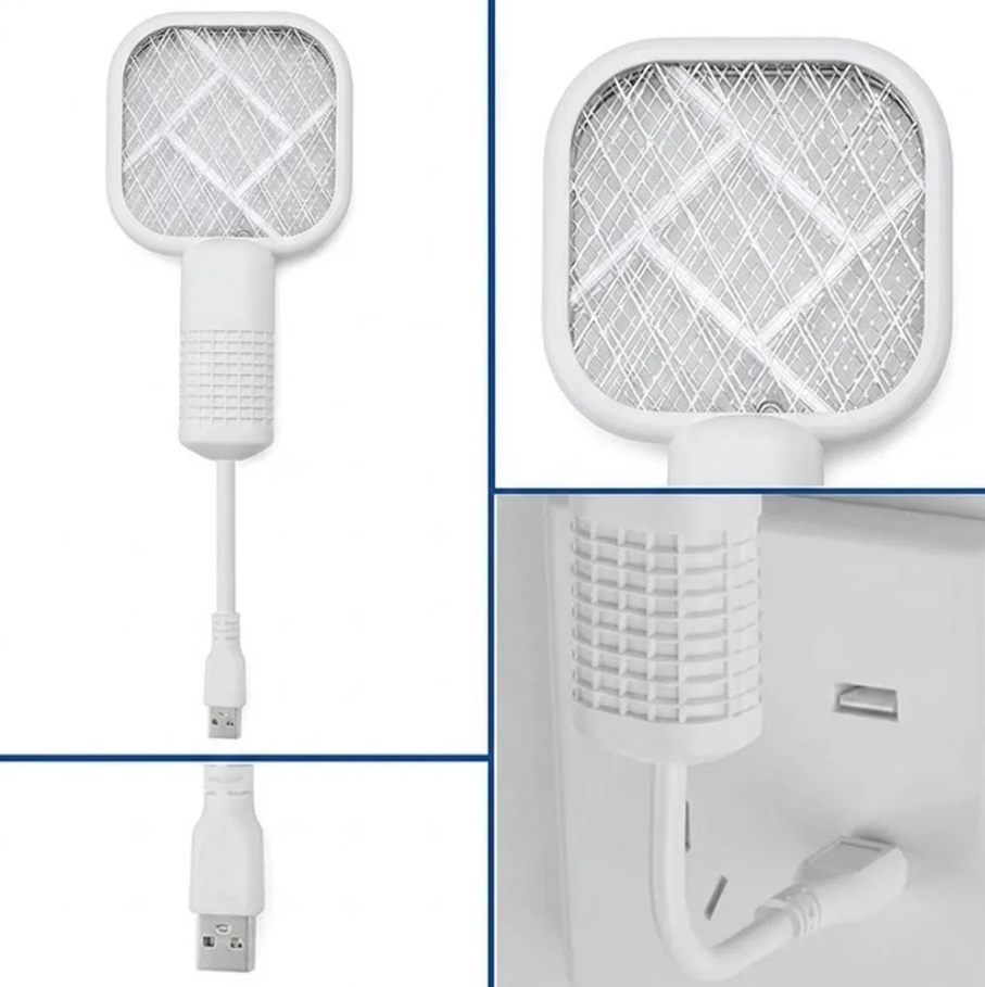 Zapper-Mini Glow: Raqueta Matamosquitos USB