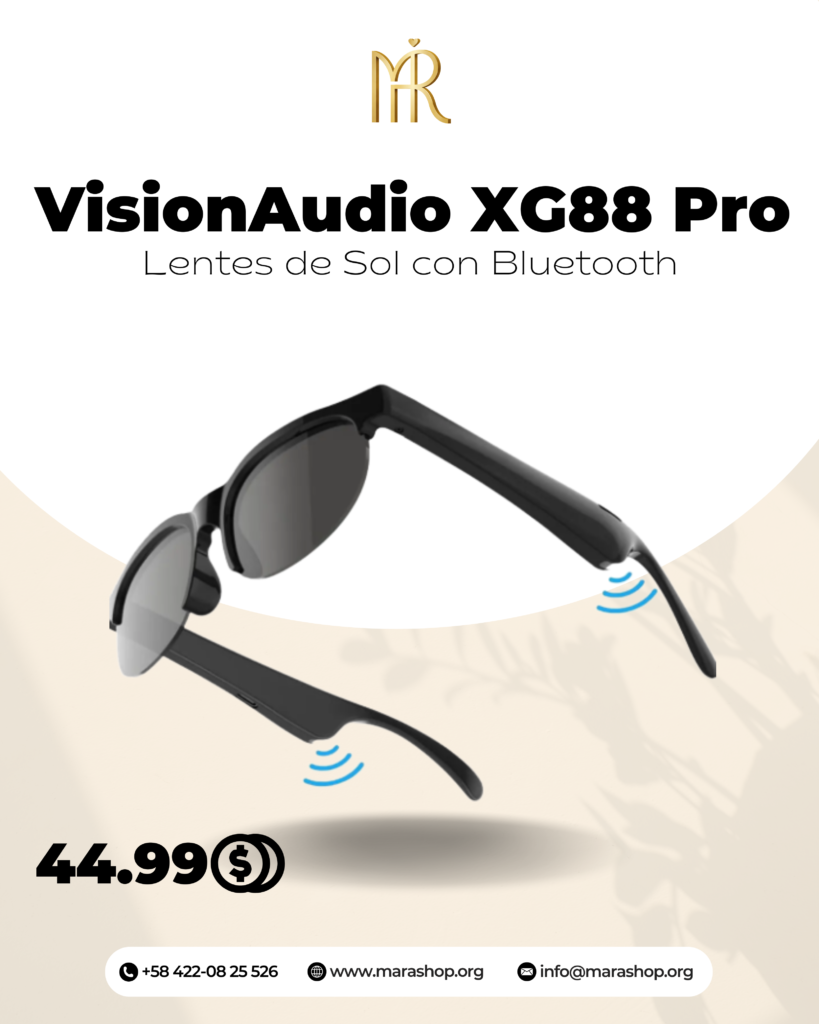 VisionAudio XG88 Pro: Lentes de Sol con Bluetooth | Mara Shop