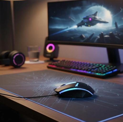 Vortex V01: Mouse Gamer RGB con 1200 DPI | Mara Shop