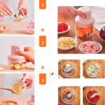 ChefCutter Mini Pro: Picador Eléctrico de Ajo USB | Mara Shop