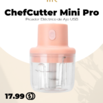 ChefCutter Mini Pro: Picador Eléctrico de Ajo USB | Mara Shop