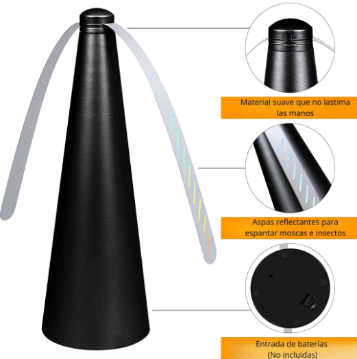 FlyFree Table Guard: Ventilador Repelente de Moscas | Mara Shop